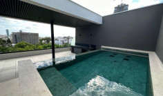 Luxury 4 bedrooms penthouse with swimming pool for sale in Germasogeia Tourist Area