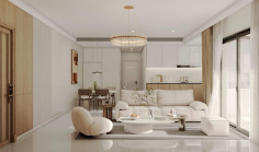 Luxury 1 bedroom penthouse for sale in Drosia