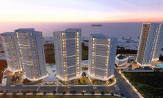 Beautiful apartment with swimming pool for sale in Livadia