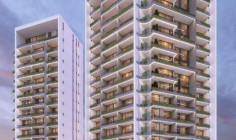 Large one bedrooms apartment with swimming pool for sale in Livadia
