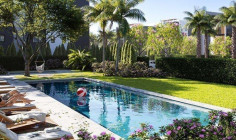 2 bedroom penthouse with swimming pool for sale in Zakaki