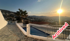 Beautiful three bedrooms house with swimming pool for sale in Peyia