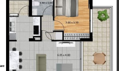 Luxury 1 bedrooms apartment for sale in Germasogeia Tourist Area