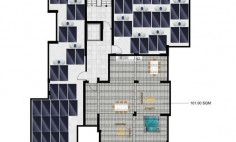 Luxury 2 bedroom penthouse for sale in Germasogeia Tourist Area