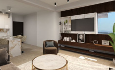 Beautiful one bedroom apartment with swimming pool for sale in Zakaki