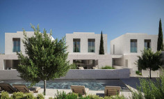 Beautiful 2 bedroom maisonette with swimming pool for sale in Yeroskipou