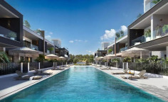 One bedroom apartment with swimming pool for sale in Zakaki