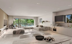 Spacious two bedrooms apartment with swimming pool for sale in Zakaki