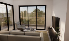 Spacious 2 bedrooms penthouse with swimming pool for sale in Germasogeia