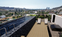 2 bedrooms penthouse with swimming pool for sale in Germasogeia