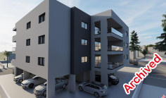 Spacious two beds apartment for sale in Agios Dometios