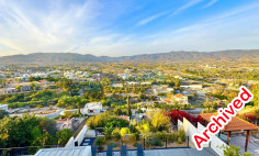 4 bedroom detached house for rent panoramic views Pareklissia Limassol 