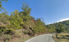 Large plot field for sale in Platres resort area , Limassol