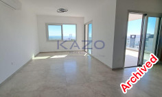 Top floor unfurnished sea view apartment Agios Athanasios 