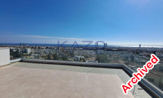 Top floor unfurnished sea view apartment Agios Athanasios 