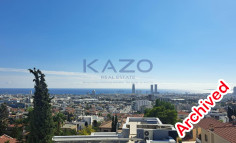 Top floor unfurnished sea view apartment Agios Athanasios 