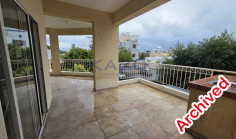 Spacious unfurnished apartment in quiet Kato Polemidia 