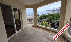 Spacious unfurnished apartment in quiet Kato Polemidia 