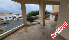 Spacious unfurnished apartment in quiet Kato Polemidia 