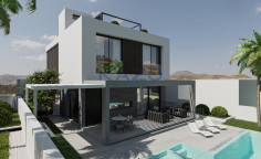 Luxury villa with pool and gym Agios Tychonas 