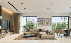 Luxury villa with pool and gym Agios Tychonas 