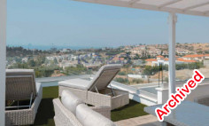Spacious 3 bedroom furnished house with swimming pool to rent in Mouttagiaka