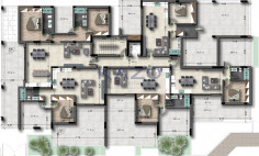 Modern top floor Zakaki apartment 1+1 bedrooms 