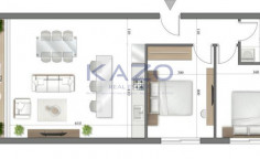 Two bedroom apartment for sale in central Agios Nicolaos 