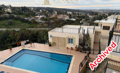 Fully furnished Tala apartment with sea view pool 