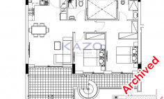Modern top floor apartment in vibrant Kolossi area 