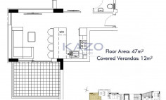Modern one bedroom apartment in historic Kolossi area Modern one bedroom apartment in historic Kolossi area