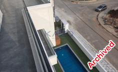 Modern furnished Zakaki apartment with communal pool 