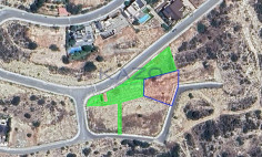 Large sea view building plot in Panthea area , Limassol