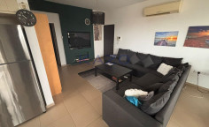 Top floor two bedroom apartment in vibrant Kapsalos 
