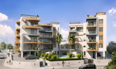 Spacious 1 bedroom apartment with swimming pool for sale in Chalomantres