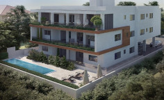 Luxury 2 bedroom apartment with swimming pool for sale in Potamos Germasoyias