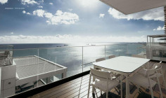 4 bedroom furnished penthouse with swimming pool for sale in Neapolis