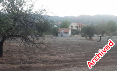 Large land with small small country house for sale in Asgata overseeing the village , Limassol