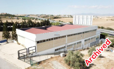Warehouse within the industrial area of Latsia-Dali 