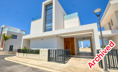 Modern 3 bedroom detached villa, Protaras 