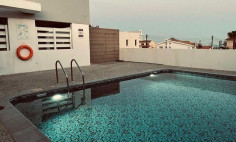 2 bedroom furnished penthouse with swimming pool for sale in Panthea
