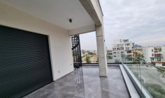 Beautiful 2 bedroom furnished penthouse with swimming pool for sale in Germasogeia Tourist Area