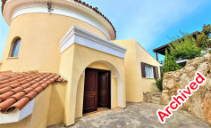 4 bedroom luxury villa in Kamares with sea view 
