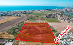 Luxury land for sale in Oroklini, Larnaca