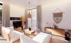 Spacious 2 bedroom penthouse with swimming pool for sale in Mesa Geitonia