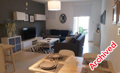 Luxury 2 bedroom furnished apartment with swimming pool for sale in Oroklini