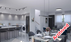 Beautiful 3 bedroom maisonette with swimming pool for sale in Parekklisia
