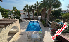 3 bedrooms furnished villa with swimming pool for sale in Agia Thekla