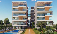 Luxury 3 bedroom apartment with swimming pool for sale in Anavargos