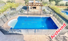3 bedroom villa private pool for rent Moni Limassol 